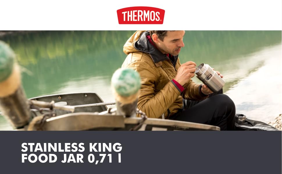 Термос STAINLESS KING із нержавіючої сталі, 0.71 л, темно-синій (Midnight Blue Polished)