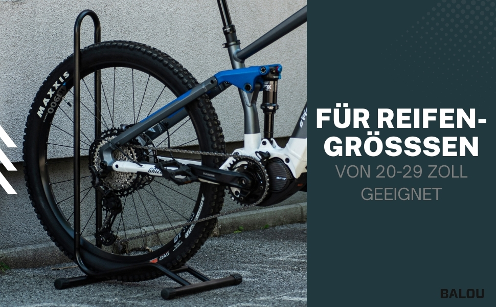 Підставка для велосипеда Mountainbike 20-29 дюймів - стійка підставка для MTB велосипедів, підходить для шин до 3 дюймів