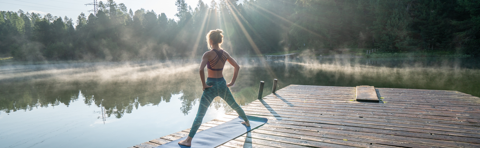 Набір з 2 екологічних та стійких натуральних пробок з Португалії Cork Block Yoga Pilates Fitness 7 років гарантії на матеріал* 2 шт. и - 23 x 14 x 7,5 см