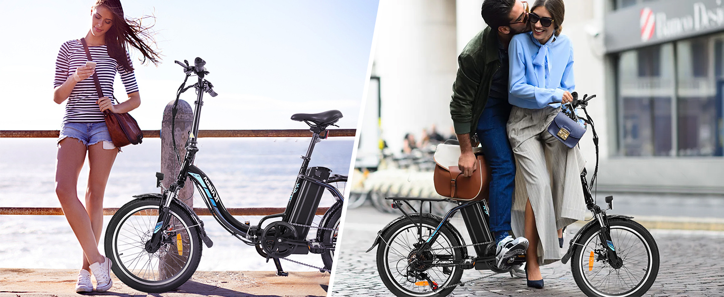 Електровелосипед  KAISDA 20 E-Bike 250 Вт, 36 В 13 Ач, до 100 км, 7 швидкостей