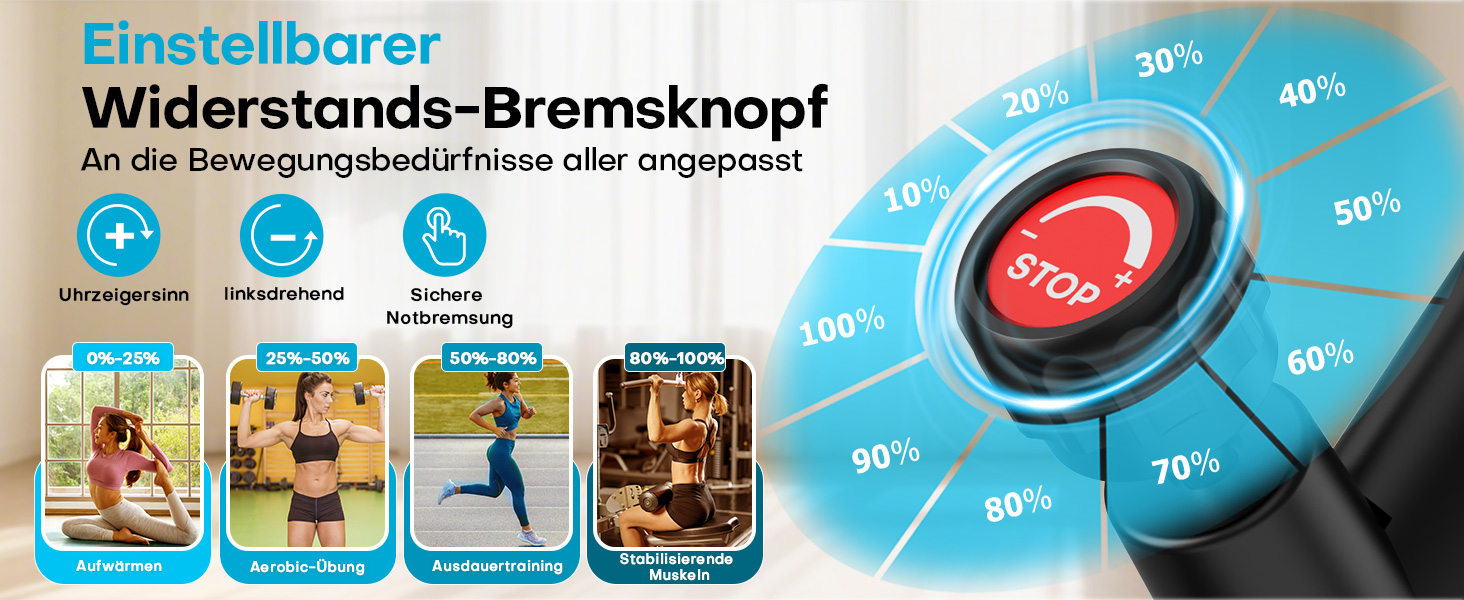 Hometrainer Neu SLUNSE 2025: велотренажер з магнітним опором, LCD-дисплеєм, підтримкою додатків та вагою до 180 кг (зелений/синій)