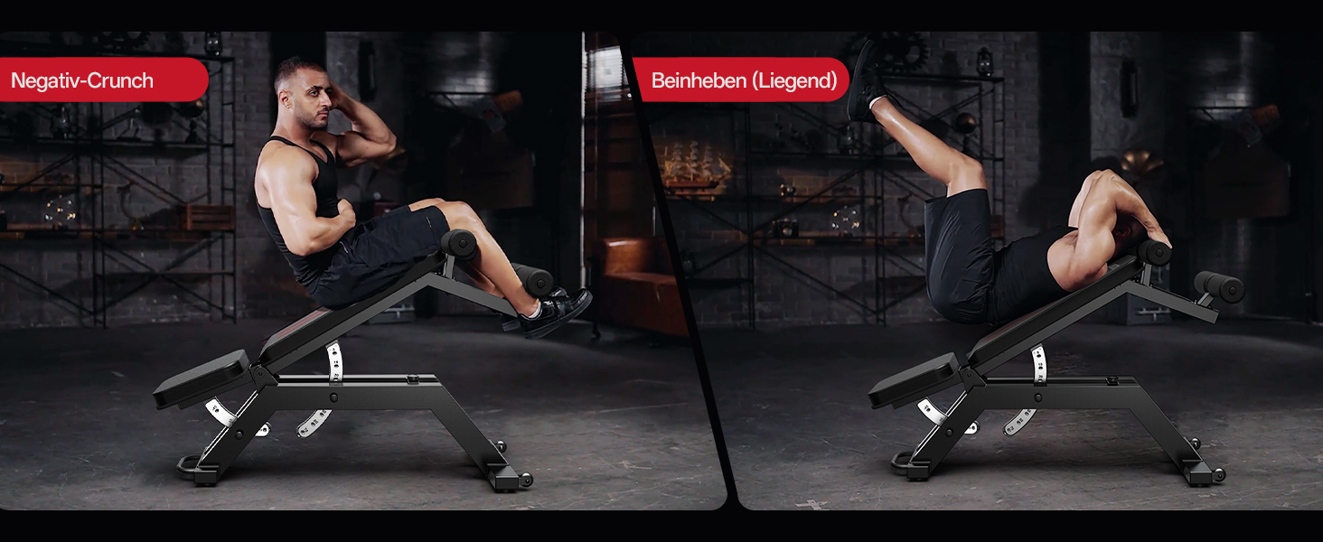 JOROTO MD70 Тренувальна лава з регулюванням, багатофункціональна лава для фітнесу, вантажопідйомність до 400 кг, 8 положень спинки та 5 положень сидіння, для комплексних тренувань