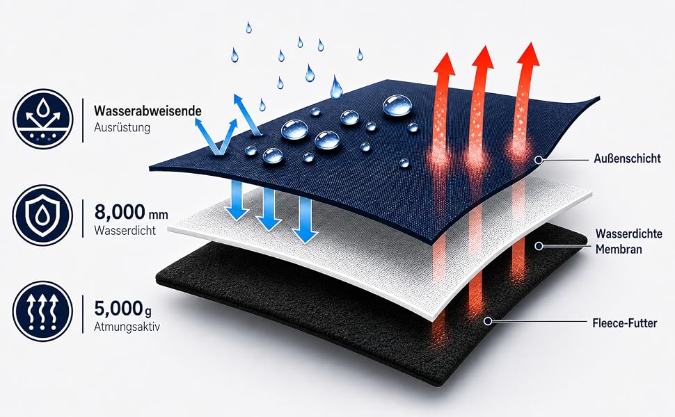 Чоловіча водонепроникна куртка Softshell Acme Projects з флісовою підкладкою, знімним капюшоном та YKK-застібкою для походів та кемпінгу, колір чорний, розмір L