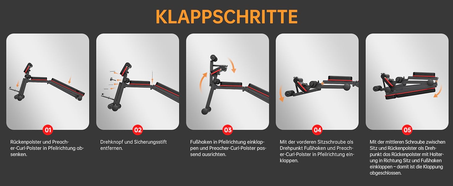 Регульована складана лава для тренувань JOROTO, 350 кг, для домашнього спортзалу, римський стул, тренажер для спини
