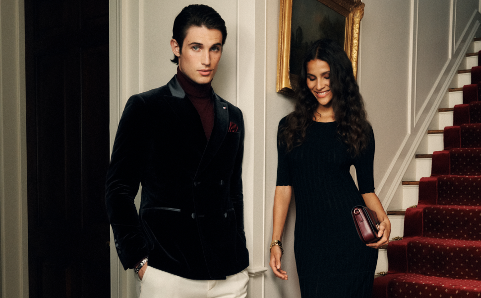 Чоловічі кросівки Tommy Hilfiger New Runner Eva Corpo Knit FM0FM05648, білі, 46 EU