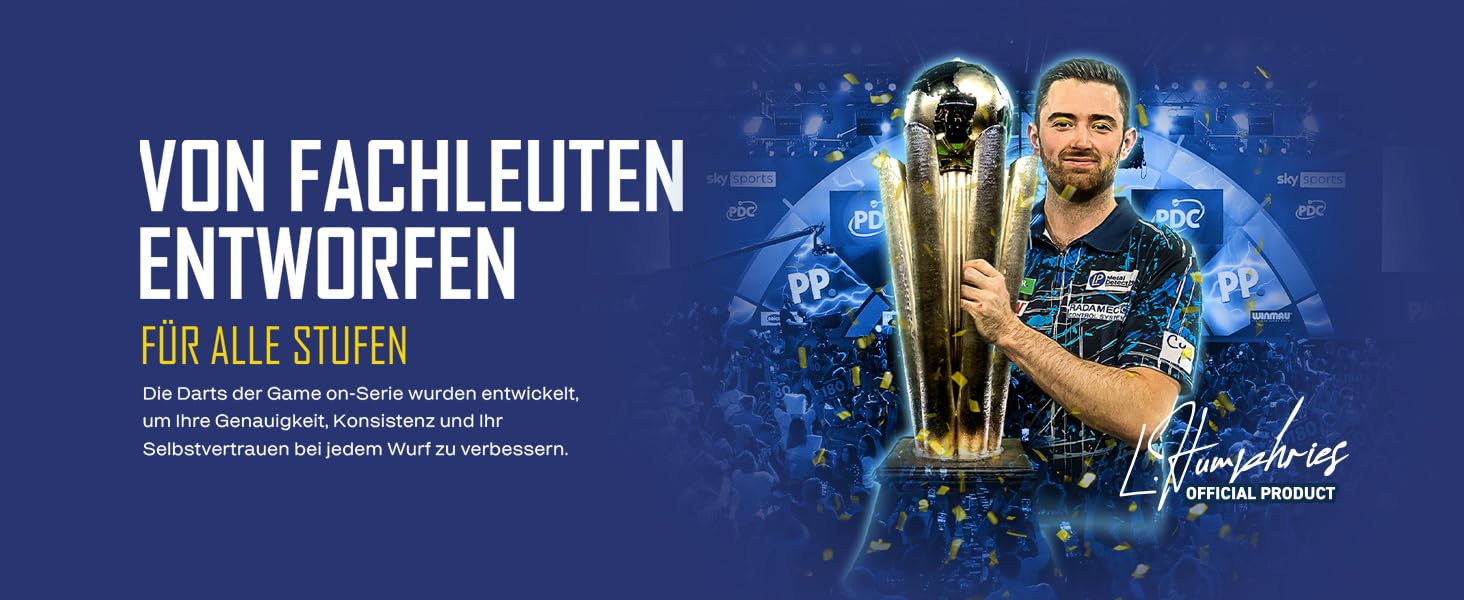 Дарти RED DRAGON Game On Professional Player Series Stahlspitze (Сталеві наконечники) - Комплект для гри з дротиками Coolhand