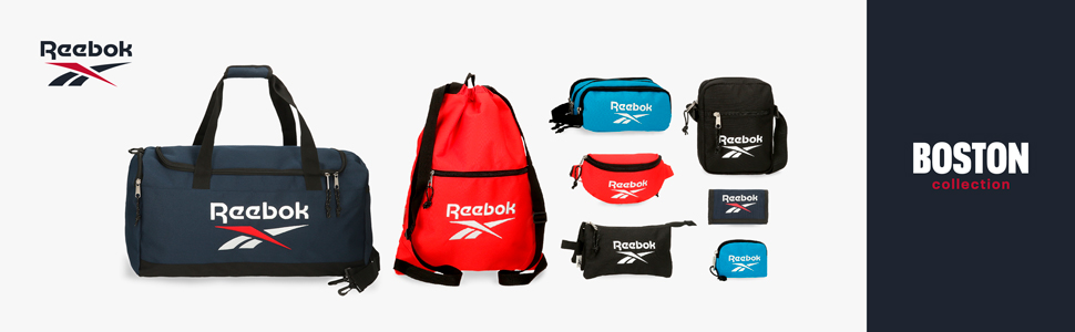 Рюкзак Reebok Boston шкільний, червоний, 31x44x15 см, поліестер, 20,5 л, два відділення