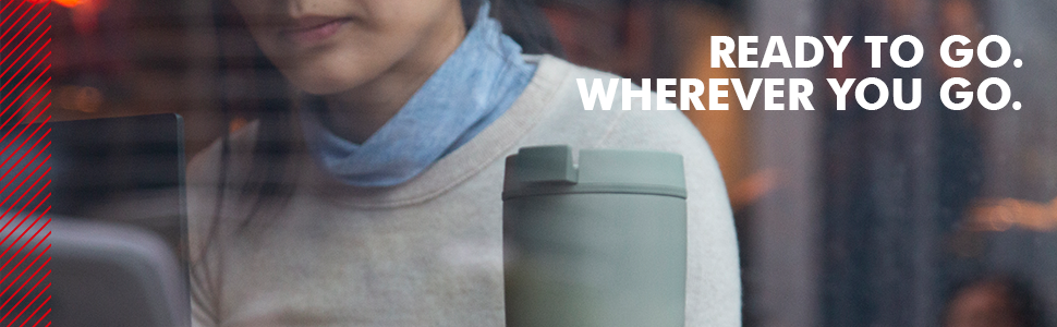 Термокружка Thermos GUARDIAN 0,5 л матча зелена, нержавіюча сталь, ізоляційна, кавова кружка to go, герметична, підходить для посудомийки