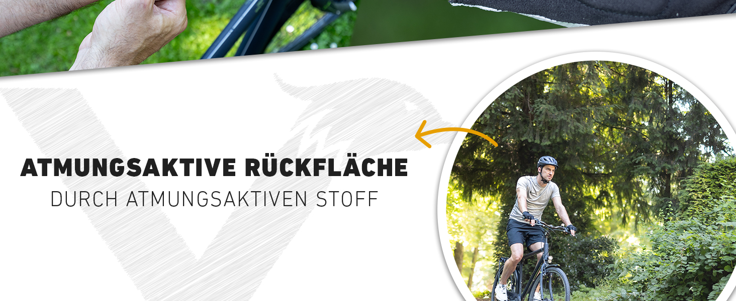 Велосипедні рукавички Valkental® Essential: м'які, дихаючі, безпальцеві для MTB, шосе, трекінгу. Короткі, легкі, світловідбиваючі. Для чоловіків та жінок.