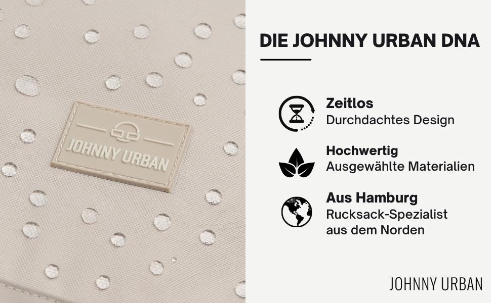 Рюкзак Johnny Urban Neo для жінок і чоловіків, спортивний міський рюкзак з відділенням для ноутбука 16 дюймів, водовідштовхувальний, для школи, роботи та університету