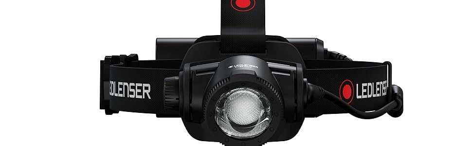Ліхтар налобний Ledlenser H15R Core, чорний