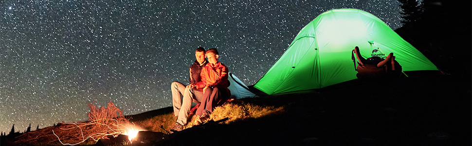 Намет Naturehike Cloud Up 2 - ультралегкий двомісний намет для кемпінгу та походів (3-4 сезон, 20D, 210T, зелений)