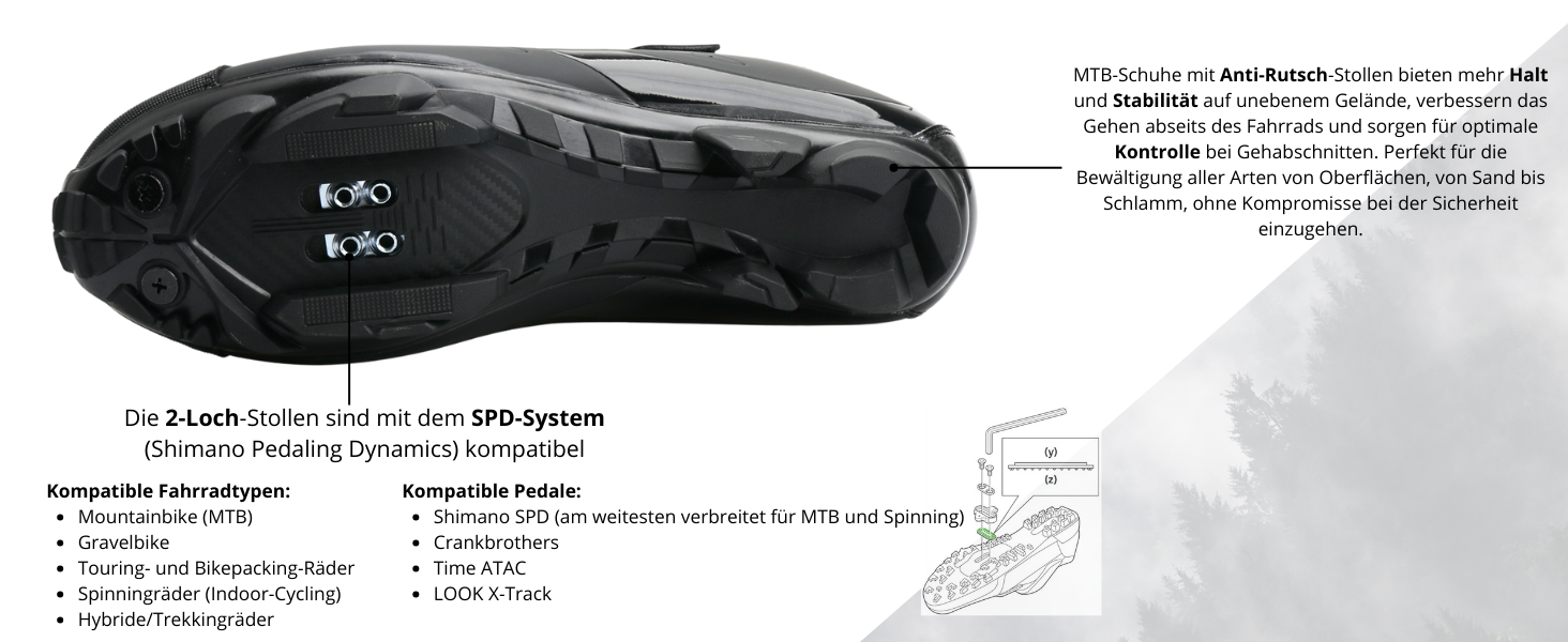 Велосипедні черевики Msport для чоловіків та жінок, чорні, сумісні з SPD, дихаючі, з неслизькою підошвою, розмір 39 EU