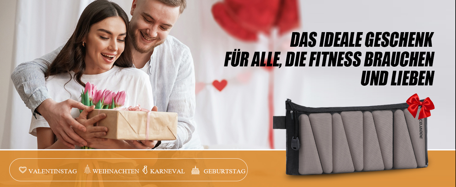 Набір обтяжувачів для ніг та рук BECOJADDE (0.45kg/0.9kg) - 2 шт. Регульовані манжети для занять фітнесом, йогою, пілатесом, ходьбою, бігом. Підходять для жінок та чоловіків. Колір: бежевий. Вага пари: 1.8 кг