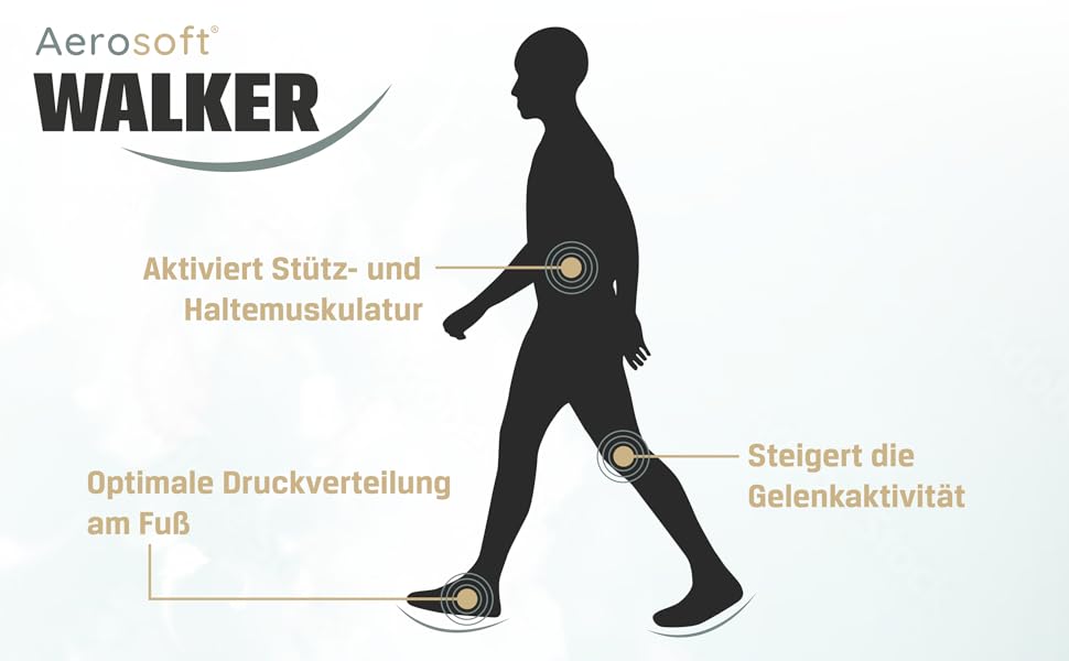 Взуття Aerosoft Walker Komfort: зручні шкарпетки з піною Memory Foam для жінок та чоловіків (бежевий, 39 EU)