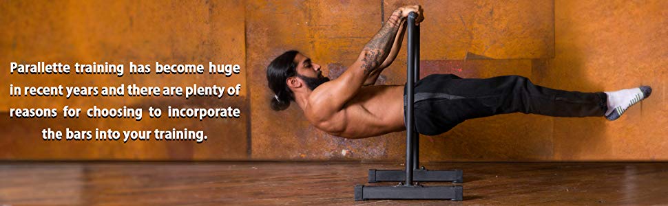 Паралети Gravity Fitness XL, регульовані бруси для калістеніки та домашнього спортзалу, 38 мм ручки для віджимань, L-сіту, підтягувань, міцні турнік-бруси для силових тренувань
