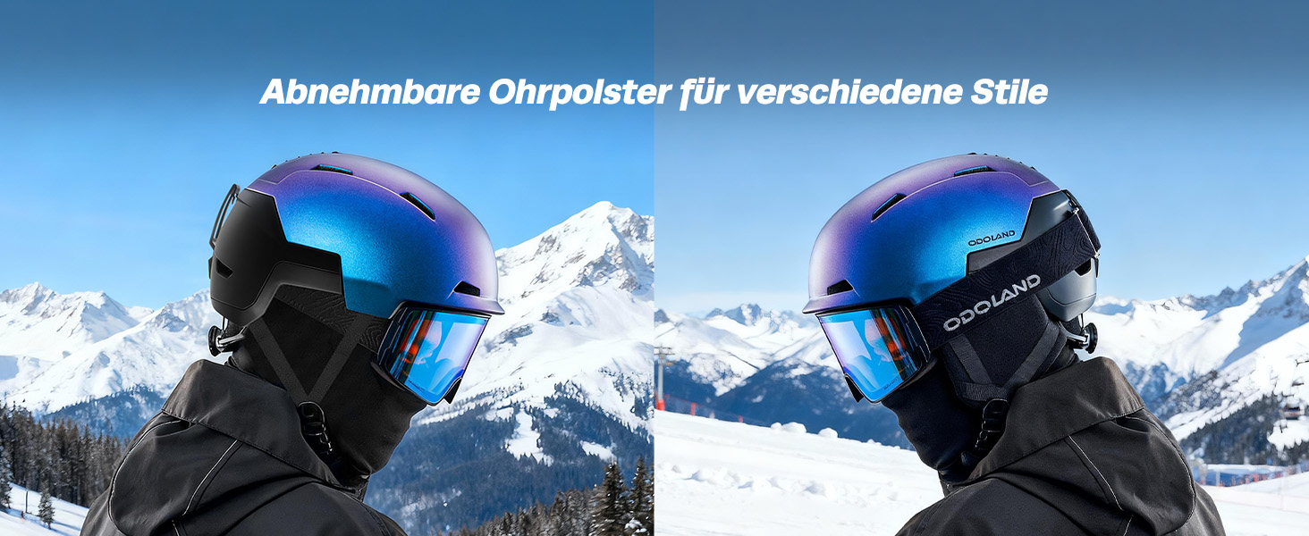 Шолом гірськолижний/сноубордичний Odoland, унісекс, кавовий, M (55-59 см)