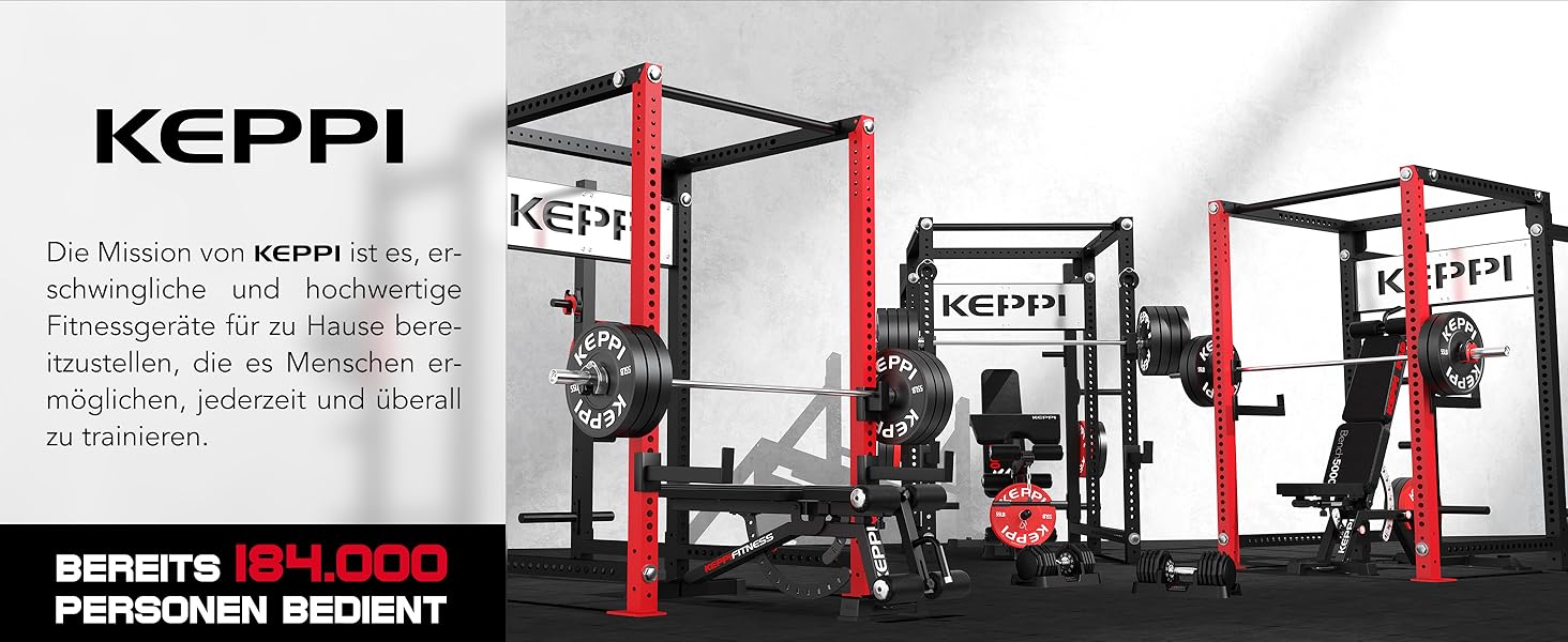 Регульована лава для тренувань Keppi Bench1000 Pro, 600 кг, для дому, штанги та силові вправи