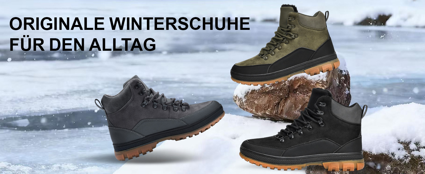 Чоловічі зимові черевики Wondamo: теплі, водонепроникні, з антиковзким покриттям, для активного відпочинку на природі, розмір 41 EU, зелені