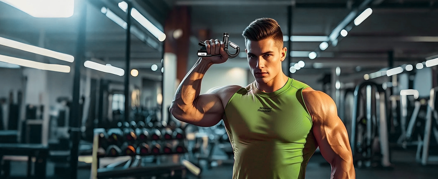 Набір для тренування зап'ястя 2 шт. (5-60 кг), тренажер для рук, Grip, FC0101, блакитний