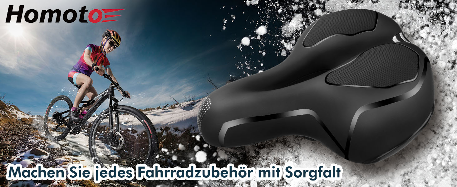 Зручний велосипедне сідло City для міста, чоловічий/жіночий, з Memory Foam, ергономічний, широкий, з інструментом