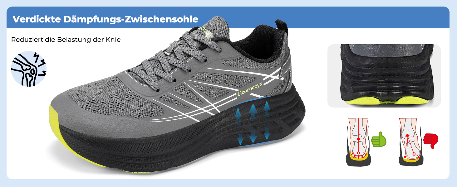 Чоловічі кросівки для бігу та ходьби Sportschuhe з широким носком, дихаючі, протиковзкі, помаранчеві, розмір 39-46 EU