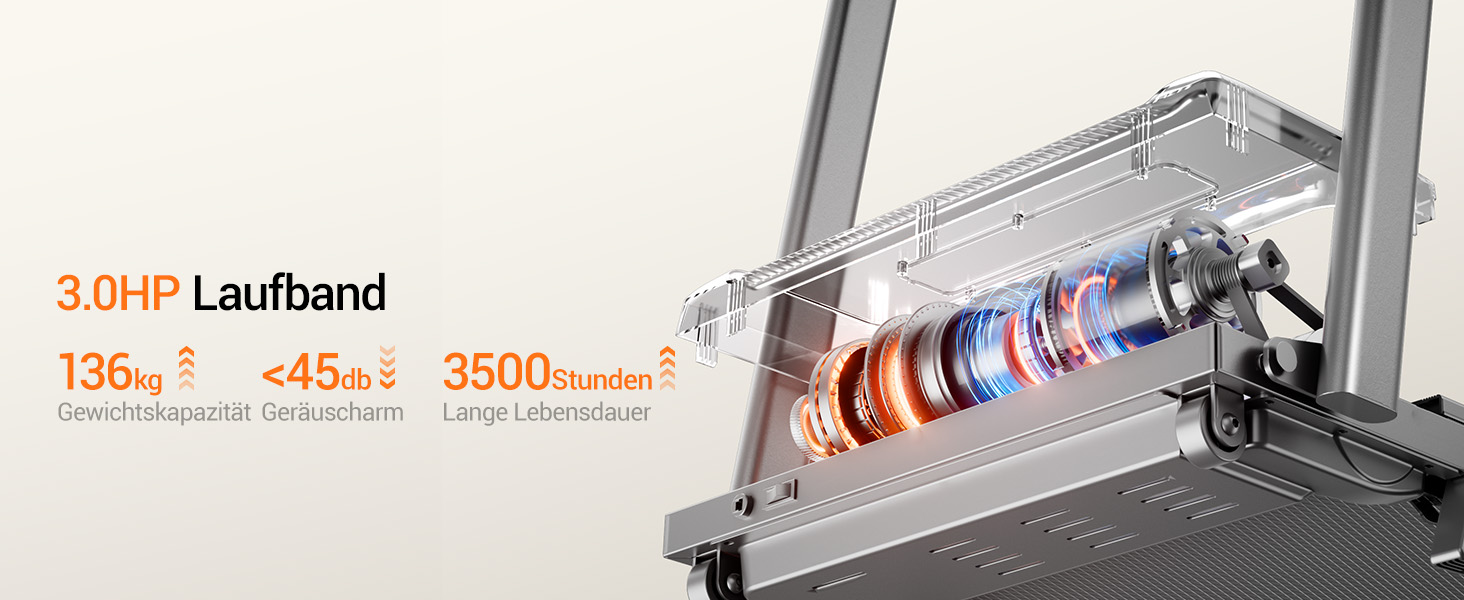 Біговий тренажер для дому складний з нахилом 9%-15%, швидкість 12 км/год, мотор 3.0 PS, 12 програм, максимальне навантаження 136 кг