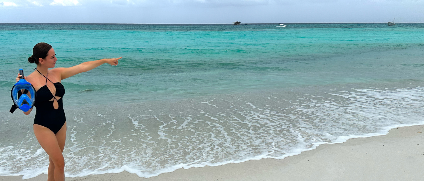 Ласти для снорклінгу Khroom регульовані, дорослі та дитячі L/XL (42-47) чорні | Короткі ласти для плавання, дайвінгу та басейну