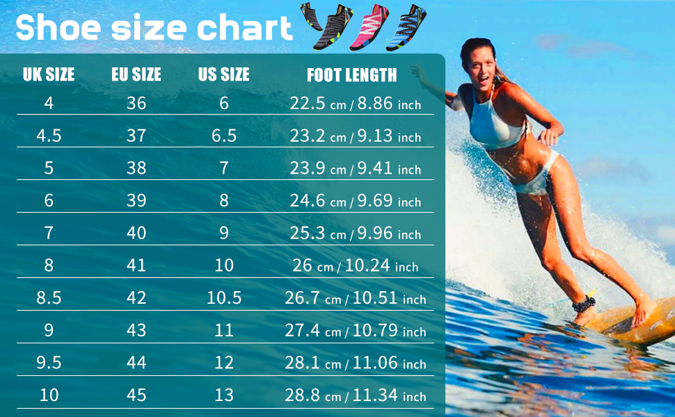 Водні черевики для жінок та чоловіків Tolaler: товсті, неслизькі, швидковисихаючі, міцні та довговічні. Ідеальні для пляжу, подорожей та плавання. Розмір 42 EU A 03