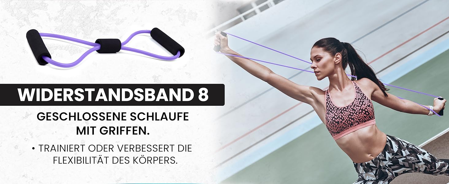 Набір для масажу та реабілітації Unycos: ролер для фасції, фітнес-гумки, масажний м'яч, стік для реабілітації, мотузка для формування, сумка для зберігання (Чорний/Лідний)