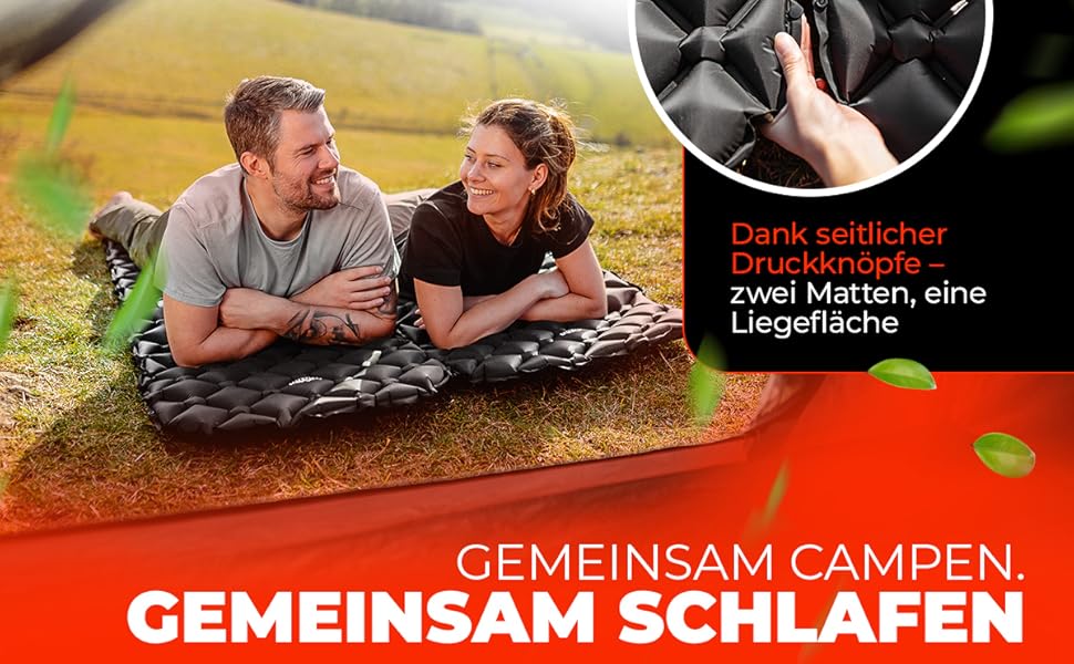 IsoMatte Dazedale для кемпінгу: ультралегка, тиха, компактна | Спальний килимок для туризму та відпочинку на природі