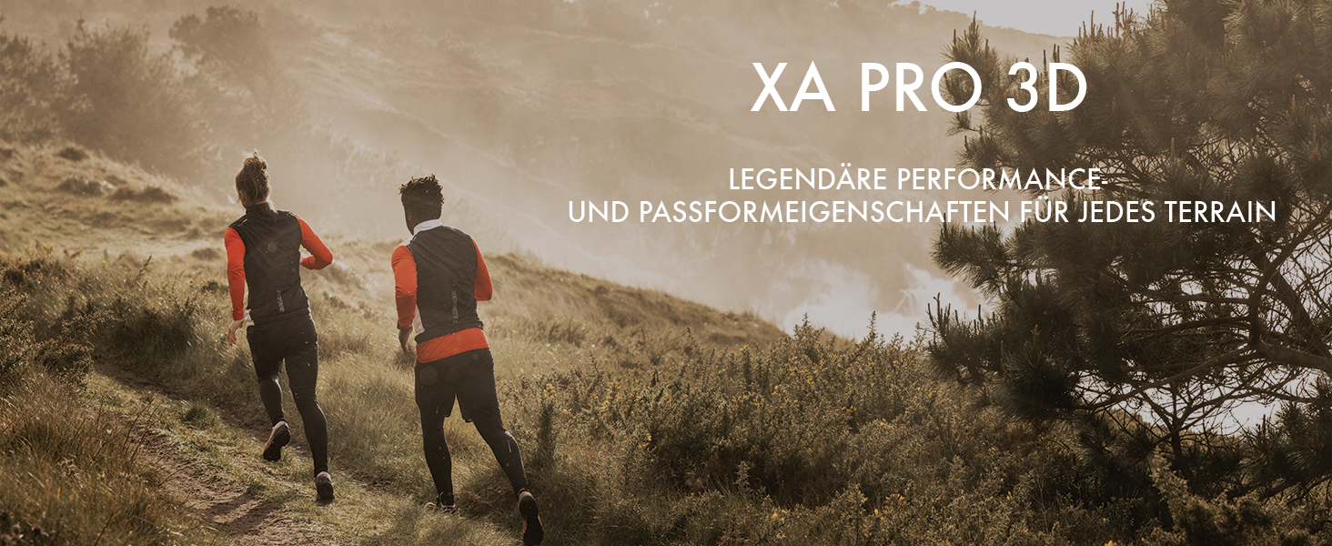 Чоловічі трекінгові черевики Salomon XA PRO 3D Gore-TEX, 44 EU, чорний