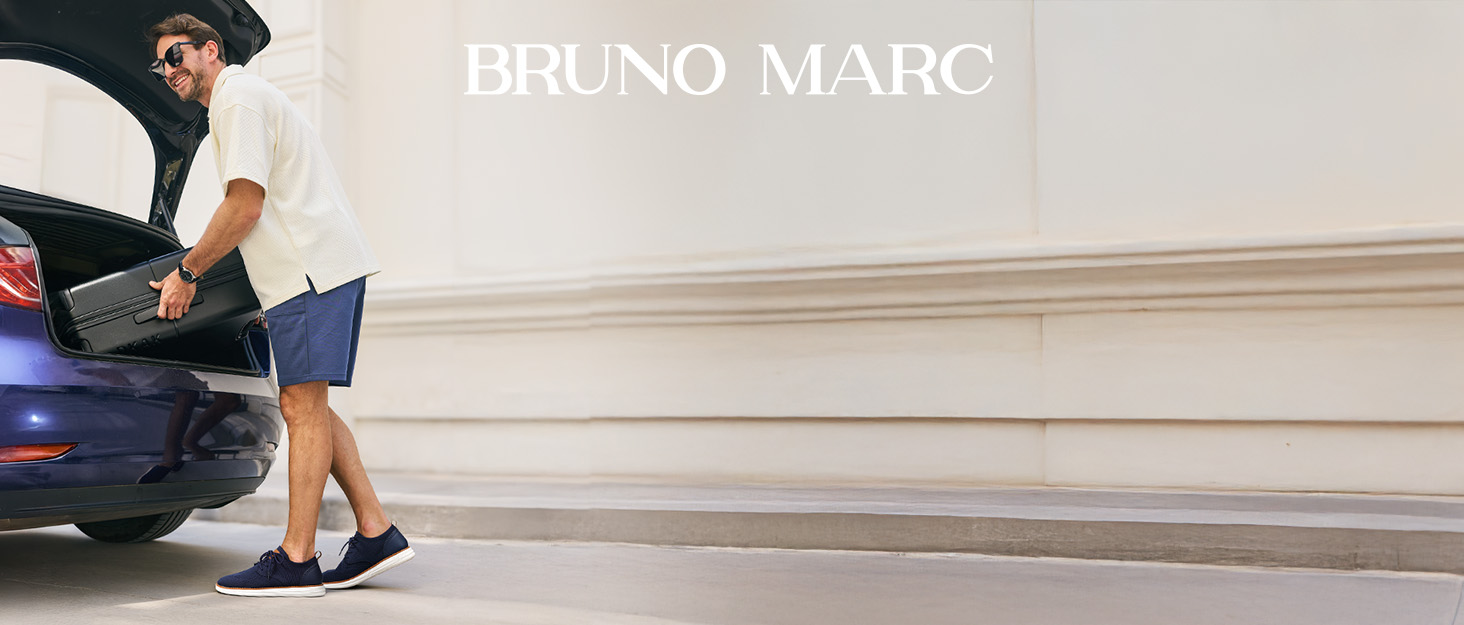 Чоловічі повсякденні кросівки Bruno Marc Casual Sneaker — легке низьке взуття, дихаючі та зручні, класичний дизайн, білі, розмір 44 EU