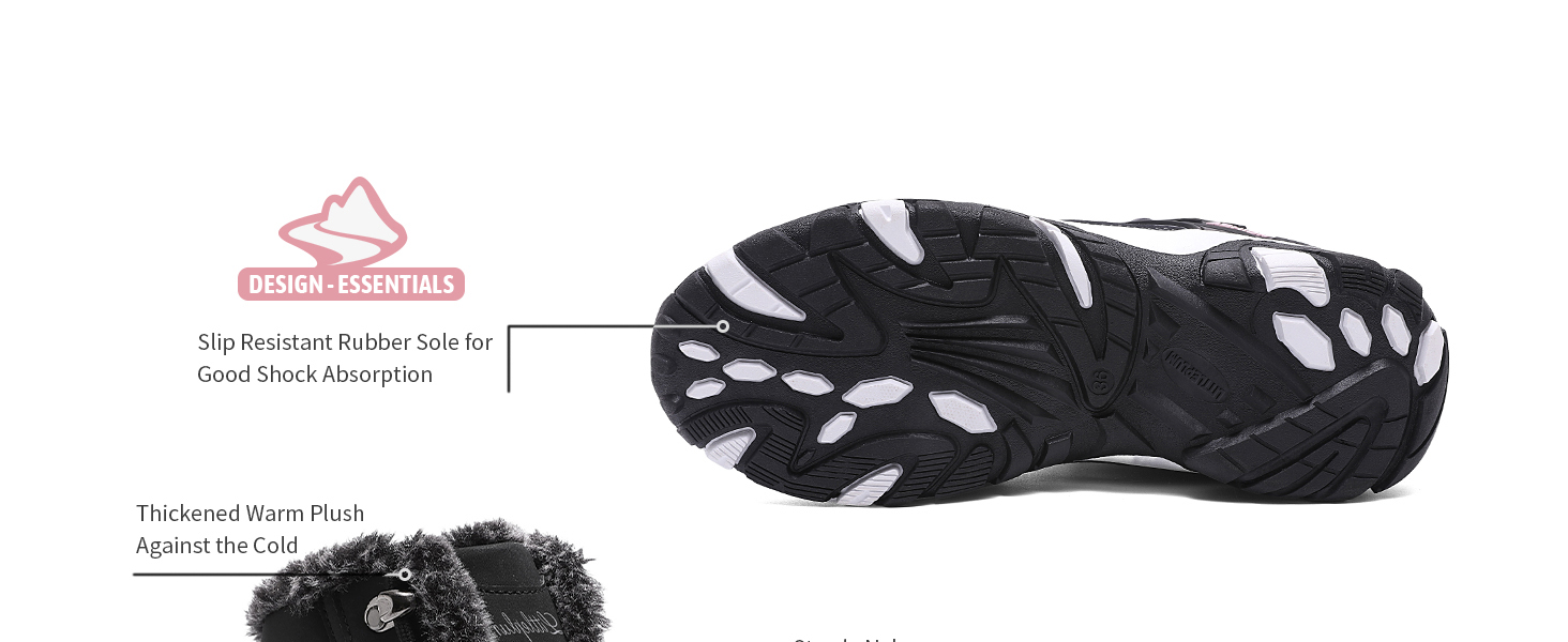 Черевики зимові жіночі Littleplum, утеплені, для трекінгу, чорні, 41 EU