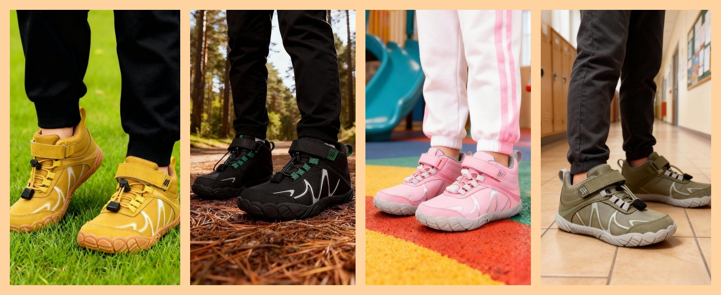 Дитячі босижні кросівки для активного відпочинку: легкі, водонепроникні, з антиковзаючою підошвою (27-35 розмір)