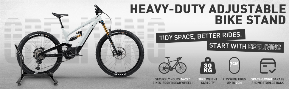 Підставка для велосипедів з металу, регульована, на 2 велосипеда - Professional, стабільна, для MTB, E-bike, шосе