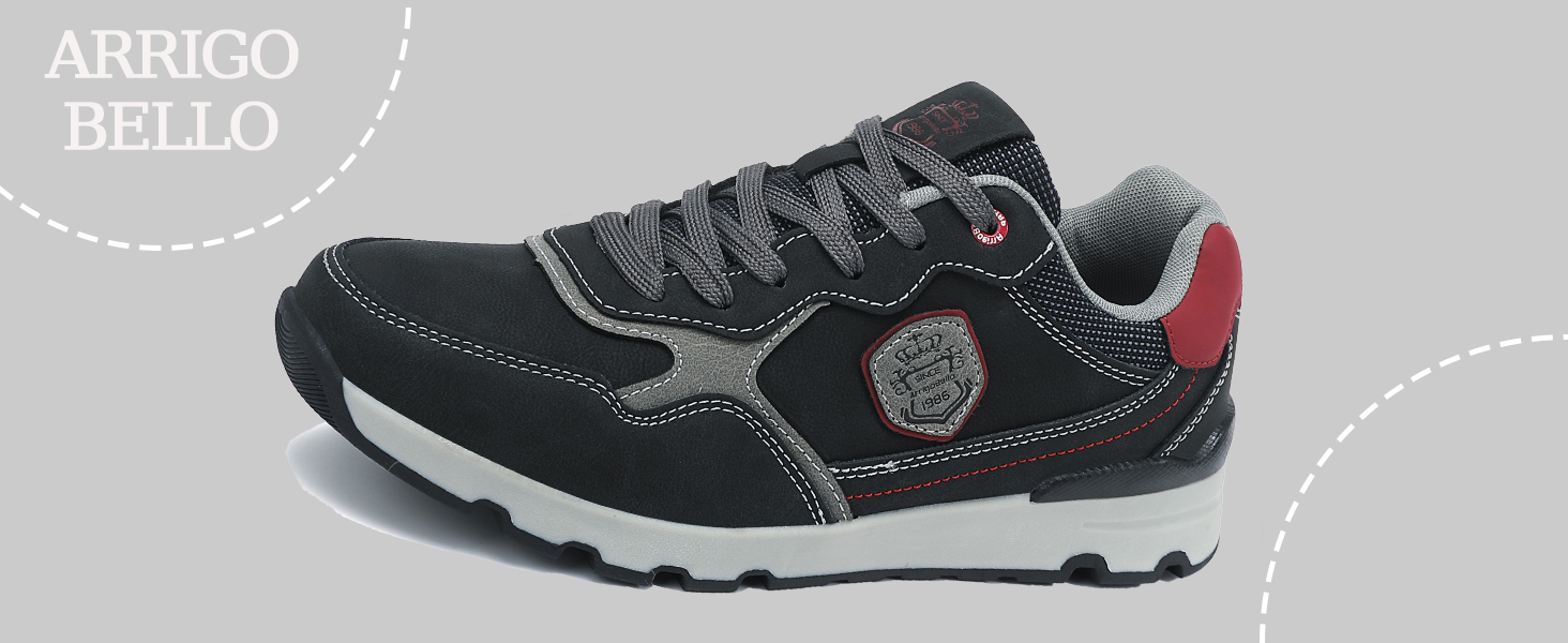 ARRIGO BELLO Чоловічі кросівки: зручні прогулянки та робота на відкритому повітрі. Легкі, розмір 41-46, колір блакитний.