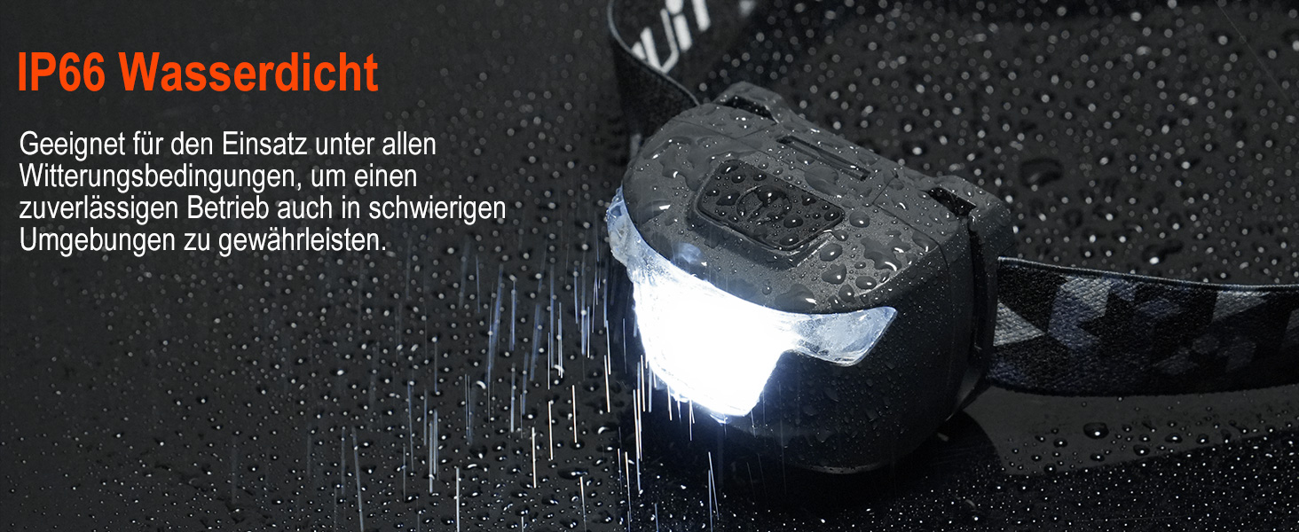 Кепка-ліхтар BORUIT BR01 LED, червоний промінь, акумулятор AAA, 4 режими світла, IP66, водонепроникна, для дорослих та дітей, кемпінг, біг, походи, риболовля, чорний