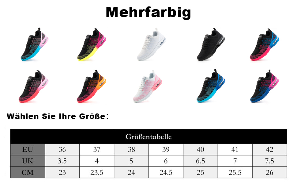 Жіночі кросівки для бігу Hitmars: спортивне взуття з повітряною подушкою, дихаюче, з неслизькою підошвою, легкі, для бігу по вулицях, для фітнесу, ходьби, розміри EU 36-42, чорний колір