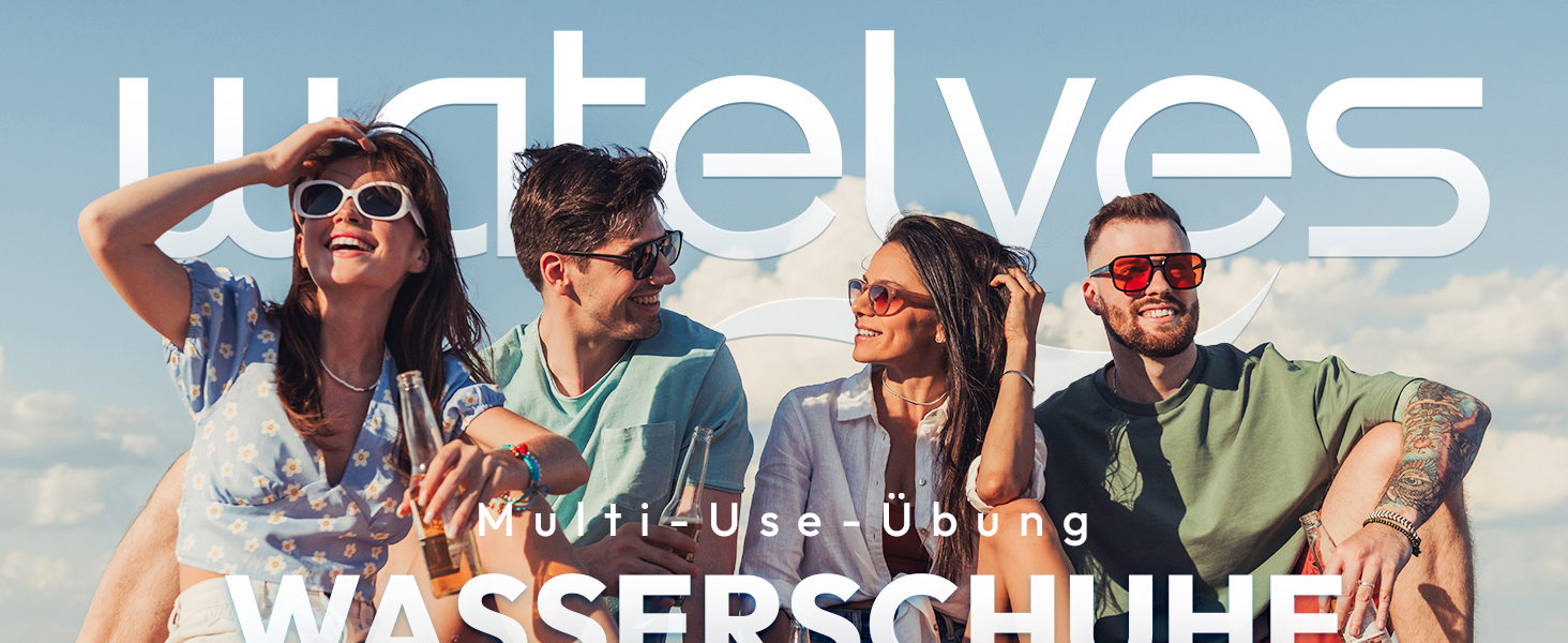 Водні шльопанці/черевики WateLves для плавання та відпочинку на пляжі (унісекс, леопардовий принт, колір: світло-коричневий, розмір 38/39 EU)