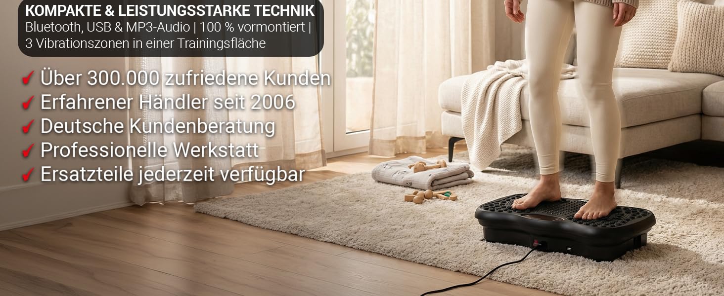 Платформа вібраційна Miweba Sports для дому: масаж, схуднення, фітнес, тренування.. Чорний колір.