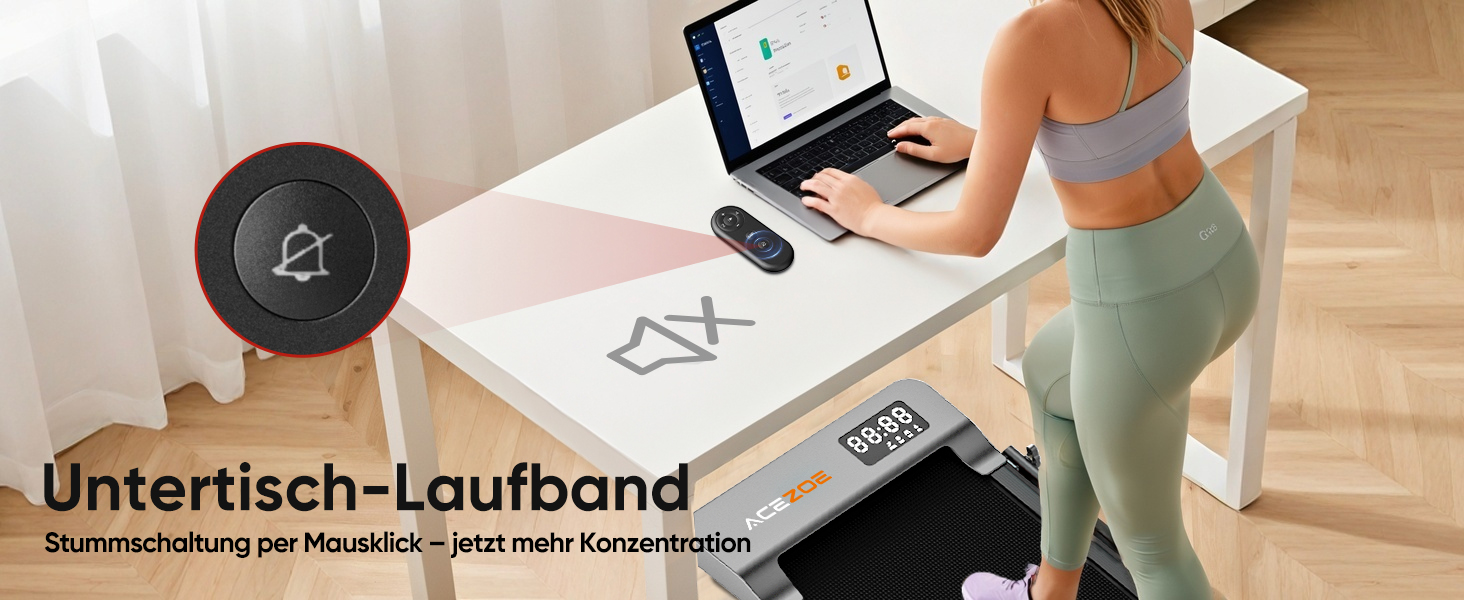 Біговий тренажер 6 в 1 для дому, складний, з регулюванням нахилу 10% та ручками. Макс. вантажність 135 кг, LED-дисплей, пульт дистанційного керування та додаток. Чорний та сірий.