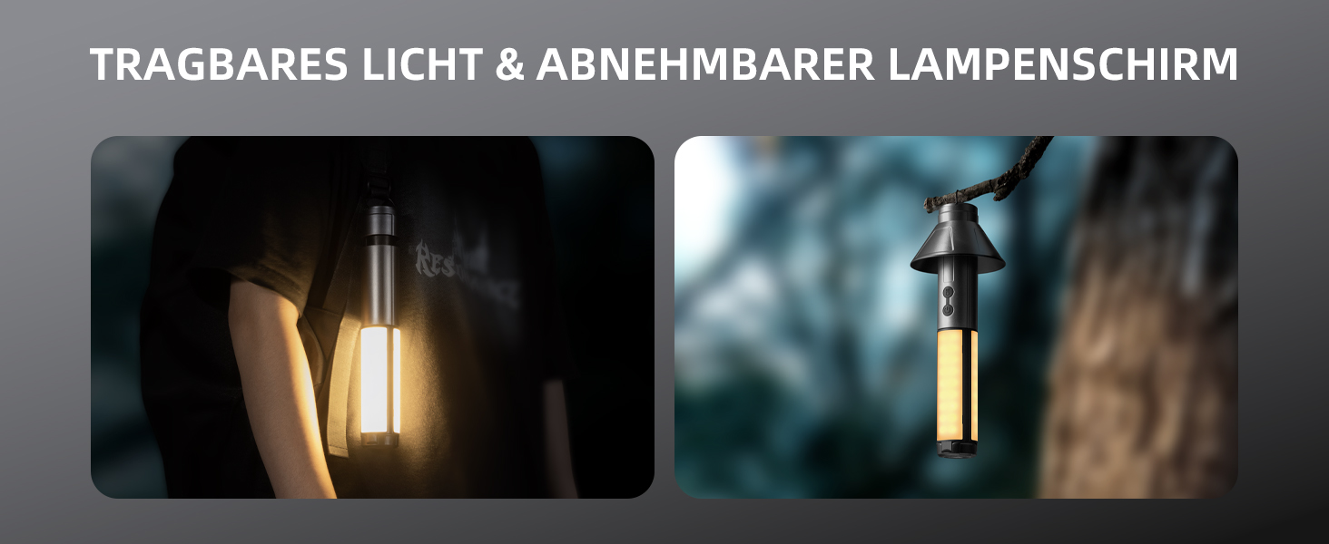 Налобний ліхтар для кемпінгу з телескопічним штативом, IPX4, багатофункціональний, з підсвічуванням, для намету, з гачком, аксесуари для кемпінгу