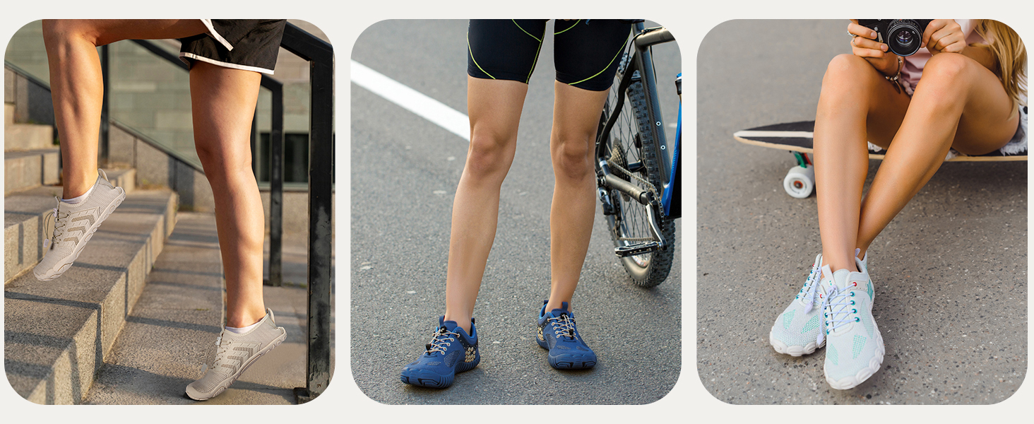 Легкі аквашузи IceUnicorn для фітнесу, пляжу та плавання (36 EU, блакитний)