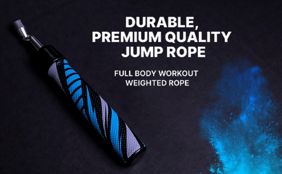 Стрибкове канат Hererope 3-в-1 з регульованою вагою, 360° обертання, ергономічна ручка, сірий