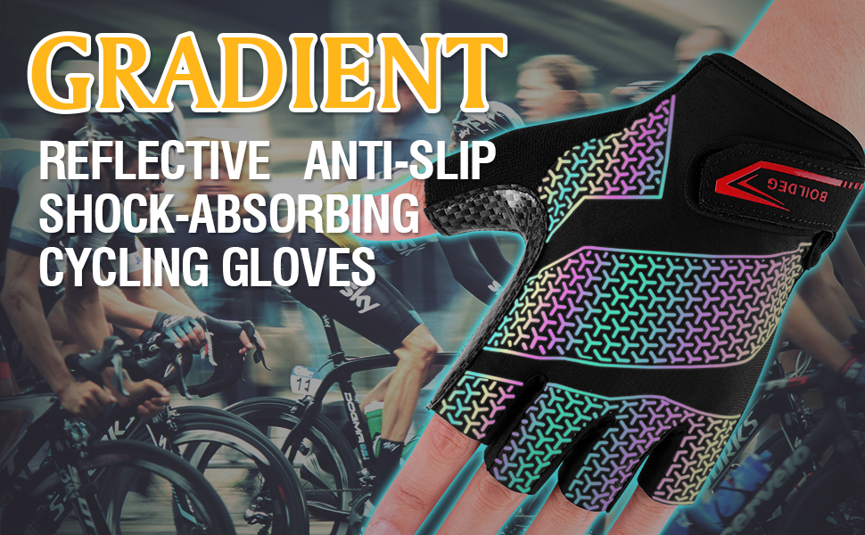 Велосипедні рукавички без пальців для MTB, фітнесу, дамам та чоловікам. Дихаючі, антиковзні, амортизуючі. Розмір M. Зміна кольору.