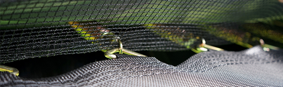 EXIT Toys Наземний батут Silhouette, діаметр 244 см, зелений - з сіткою та захистом, для дітей