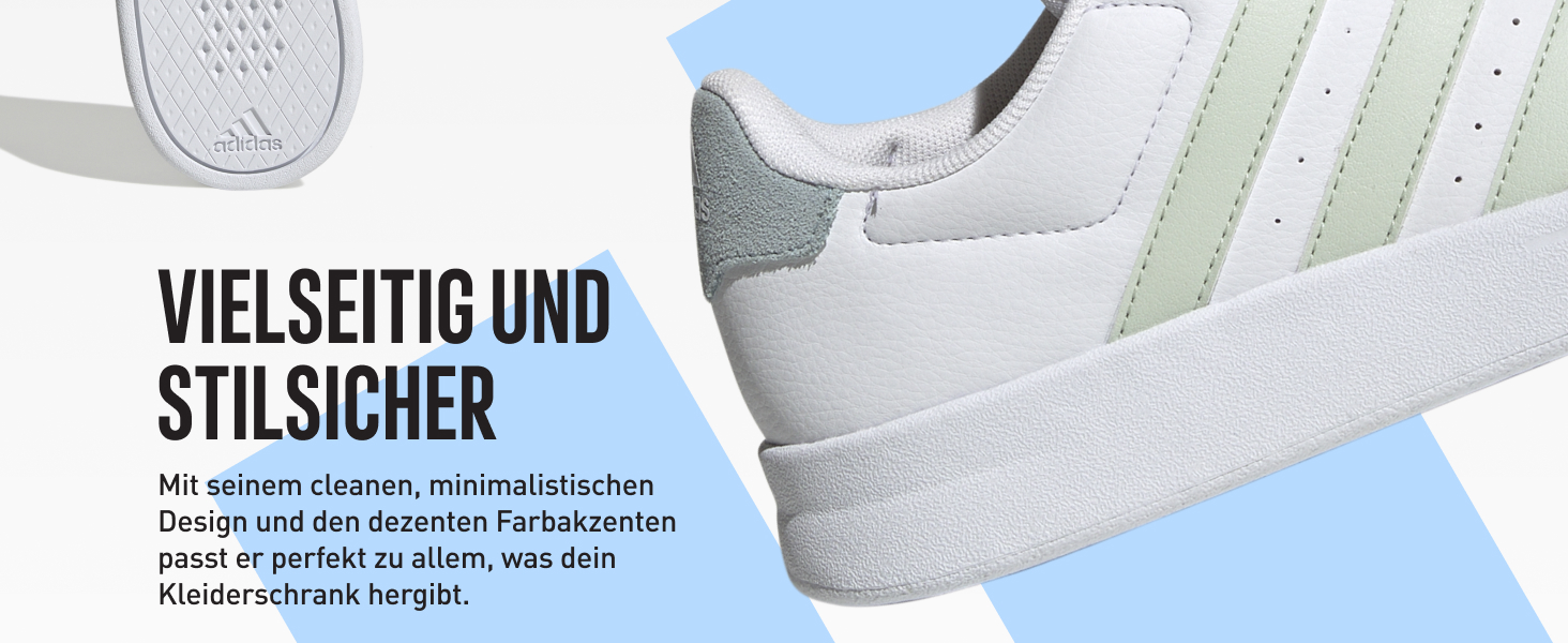 Кросівки жіночі Adidas Breaknet 3.0 White/Black/Silver 40 2/3 EU