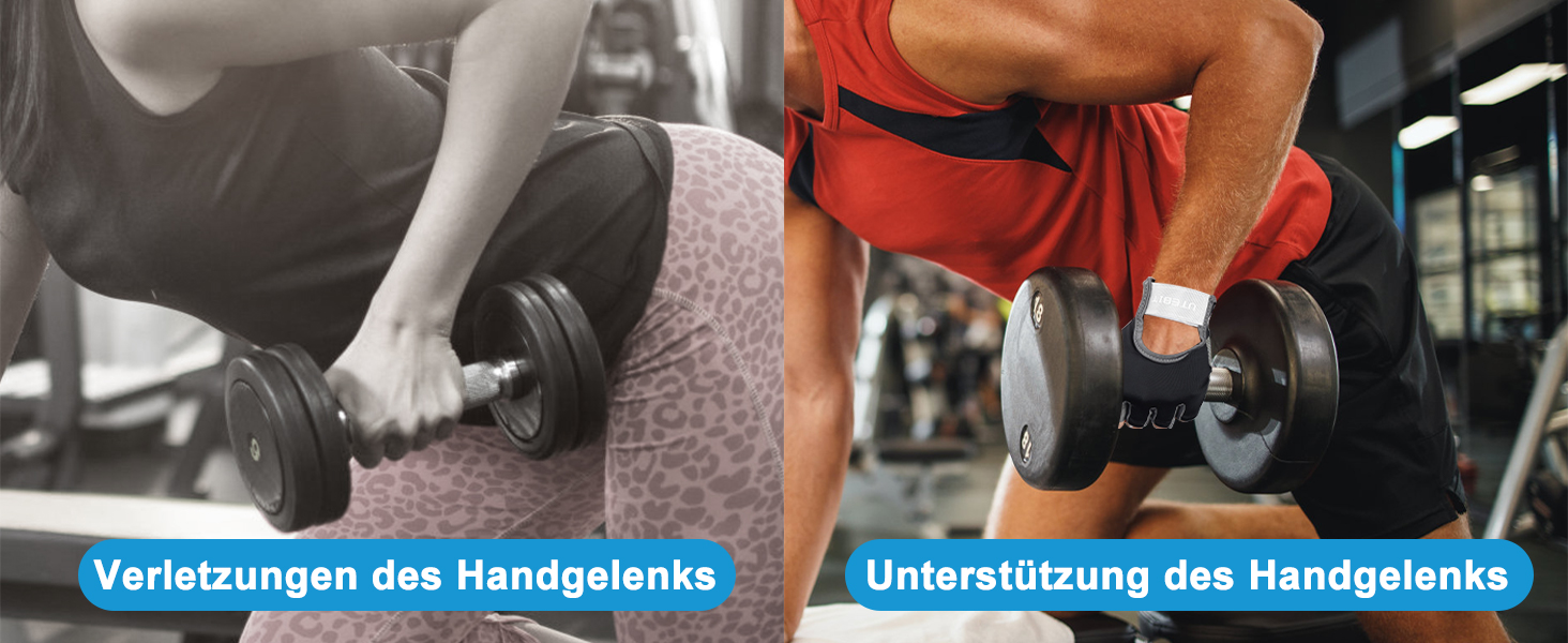 Спортивні рукавички для фітнесу UTEBIT для жінок: дихаючі рукавички з мікрофібри та неслизьким силіконом для занять у спортзалі та тренувань