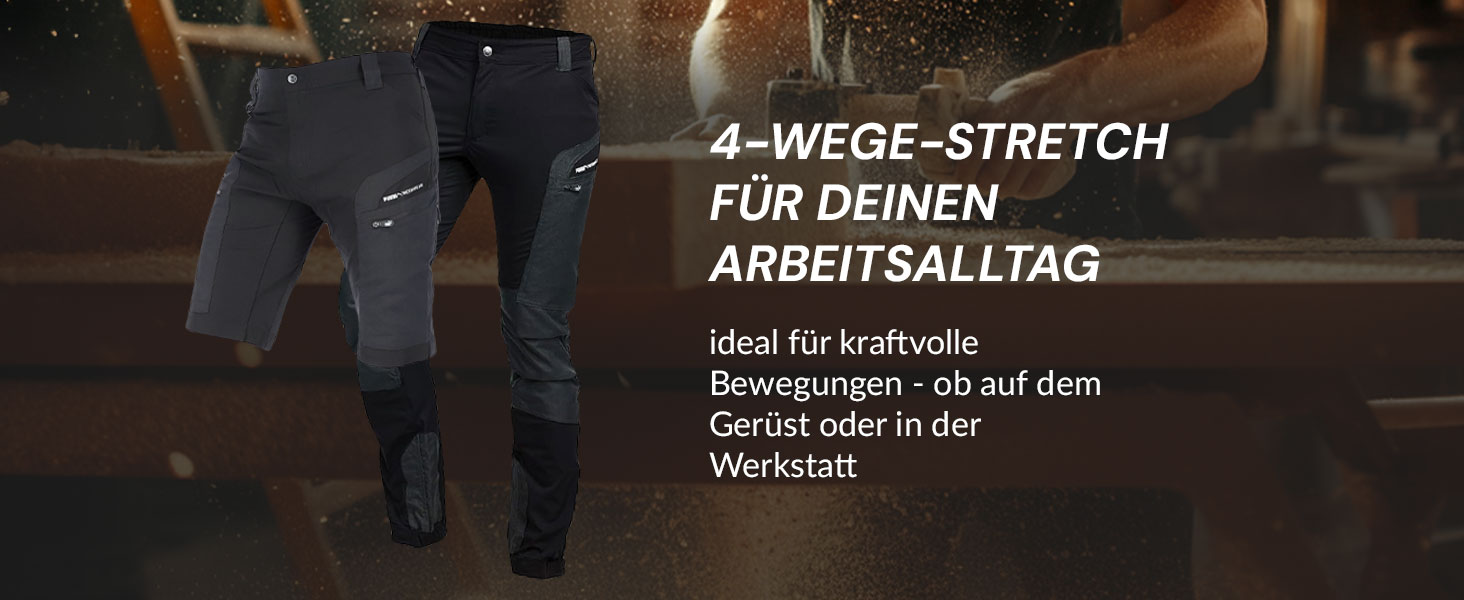 Чоловічі шорти для трекінгу PUMA Workwear Pro-One Sky Blue: підсилений нейлон, 4-way stretch, outdoor шорти для походів, XL